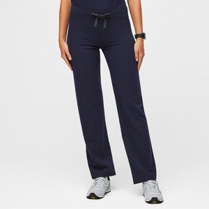 Figs Livingston Basic Scrub Pants Navy Blue